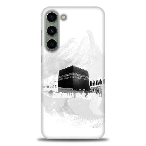 Samsung Galaxy S23 Kılıf HD Baskılı Kılıf - Kabe-i Münevvere + Tam Ekran Koruyucu