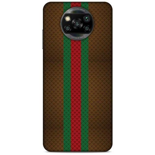 Gömlek (25) Desenli Silikon Kapak Telefon Kabı Xiaomi Redmi Poco X3 Kılıf