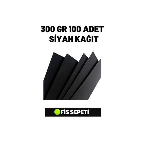 A4 Siyah Fotokopi Kağıdı 300 gr 100 Adet