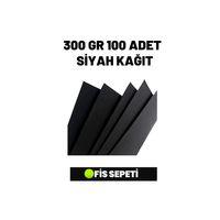 A4 Siyah Fotokopi Kağıdı 300 gr 100 Adet