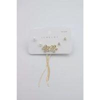 Çoklu Set Küpe - Altın