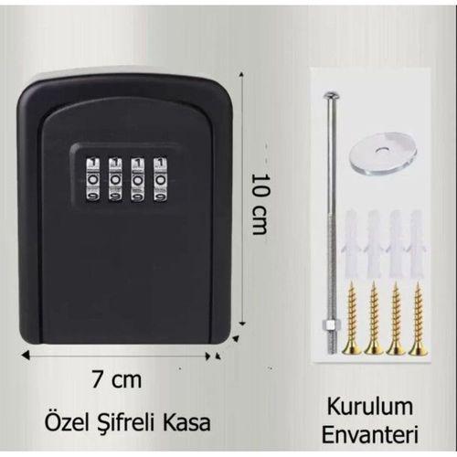 Şifreli Anahtar ve Eşya Saklama Güvenlik Kasası