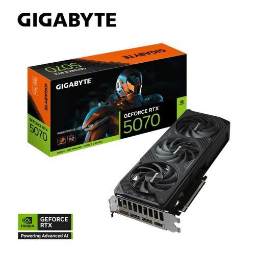 GIGABYTE RTX5070 WINDFORCE OC SFF GV-N5070WF3OC-12GD 12GB GDDR7 192Bit