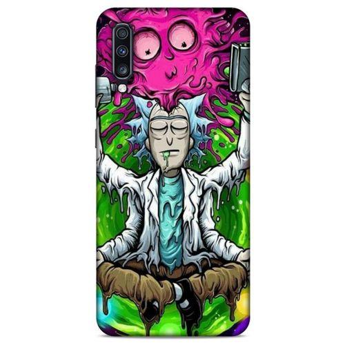 Samsung Galaxy A70 Uyumlu Kılıf Rick And Morty (29) Arka Koruma Kılıfı Council of Ricks