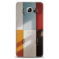 Samsung Galaxy Note 5 Kılıf HD Baskılı Kılıf - Renkli Kapılar + Tam Ekran Koruyucu