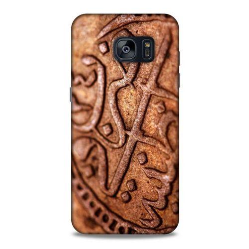 Samsung Galaxy S7 Edge Uyumlu Kılıf Ottoman (39) Liquid Crystal Kılıf Osmanlı Demir Para