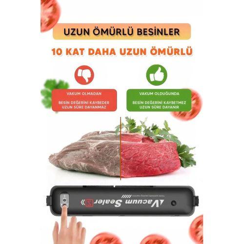 Gıda Vakum Ve Mühürleme Makinesi- Yiyecek Tazeliği Koruma Ev Ve Restoran İçin