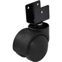 415 - Büro Tipi Kısa U Tablalı Tekerlek - 4 Adet