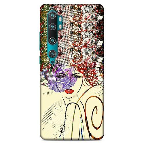 Lopard Xiaomi Mi Cc9 Pro Uyumlu Kılıf Sürreal Yüzler ♀ (19) Kılıfları Baskılı