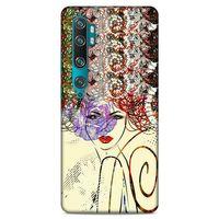Lopard Xiaomi Mi Cc9 Pro Uyumlu Kılıf Sürreal Yüzler ♀ (19) Kılıfları Baskılı