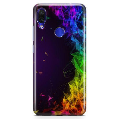 Xiaomi Redmi Note 7 Kılıf Prizma Arka Kapak Koruma Desenli Full Koruyucu