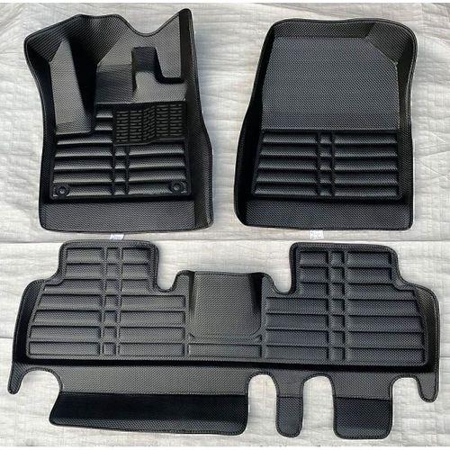 Volkswagen Transporter T5 (Sadece Ön Taraf) 2004-2015 5D Havuzlu Karbon Dizayn Paspas Seti