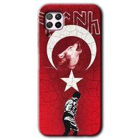 Huawei P40 Lite Kılıf HD Desen Baskılı Arka Kapak - Bozkurt Atam