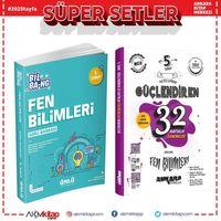 Ünlü Yayınları 5.Sınıf Bil Bang Fen Bilimleri Soru Bankası ve Ankara Yayıncılık 32 Haftalık Deneme Seti 2 Kitap