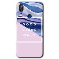 Vestel E5 Kılıf HD Desen Baskılı Arka Kapak - Good Vibes