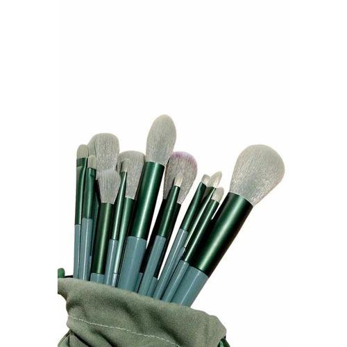 13 Parça Makyaj Fırça Seti Far Fırçası Allık Fırçası Yumuşak Uçlu