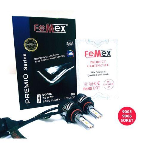 FEMEX Premio SERİSİ HB4 9006 CSP Korean Led Xenon Oto Led Far Ampulu-ŞİMŞEK ETKİLİ