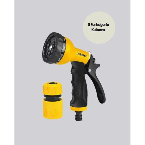 Çok Fonksiyonlu Bahçe Sulama Tabancası Ergonomik Basınçlı Sprey