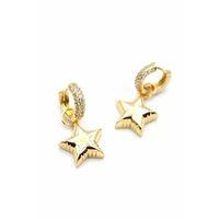 Yıldız Küpe - Altın