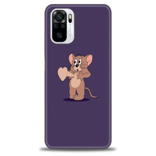 Xiaomi Poco M5s Kılıf HD Baskılı Kılıf - Aşık Jerry + Tam Ekran Koruyucu