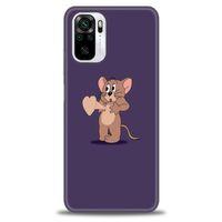 Xiaomi Poco M5s Kılıf HD Baskılı Kılıf - Aşık Jerry + Tam Ekran Koruyucu