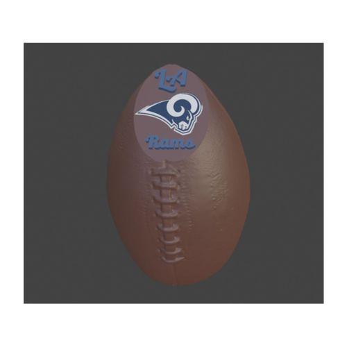 LA Rams Sergilenebilir Futbol Topu (Bu ürün Sadece Plastik parçadır - Almadan Önce Soru Sorabilirsiniz)