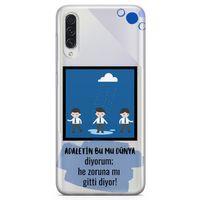 Samsung Galaxy A30s Kılıf Adaletin Bumu Dünya Arka Kapak Koruma Desenli Full Koruyucu