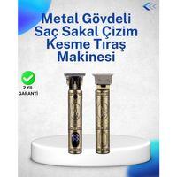 Dayanıklı Çelik Kafa Ve Güçlü Motorlu Saç Sakal Makinesi