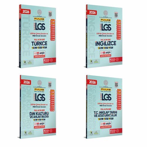 2026 8 Sınıf Full LGS Altın Seri(FULAS)LGS/MEB Örnek Çıkmış Modüler Soru Bankası Çözümlü SÖZEL SET