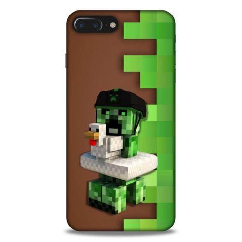 Lopard Apple Iphone 8 Plus Uyumlu Kılıf PiXel (35) Fit Design Kılıf Creeper