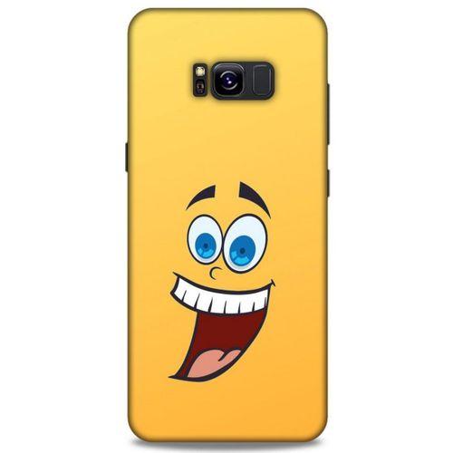 Emojix (72) Samsung Galaxy S8 Plus Kılıf Silikon Kapak Desenli