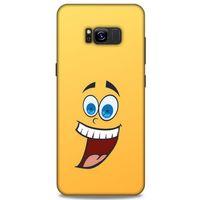 Emojix (72) Samsung Galaxy S8 Plus Kılıf Silikon Kapak Desenli