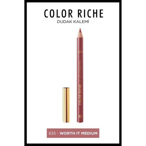 L'Oreal Paris L'Oréal Paris Color Riche Dudak Kalemi - 635 Worth It Medium
