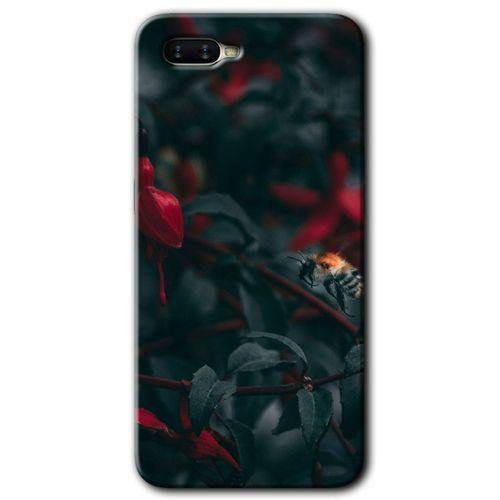 Oppo Rx 17 Neo Kılıf HD Desen Baskılı Arka Kapak - Avcı Arı