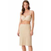 Mikropolyamid Diz Altı Uzun Etek Jüpon