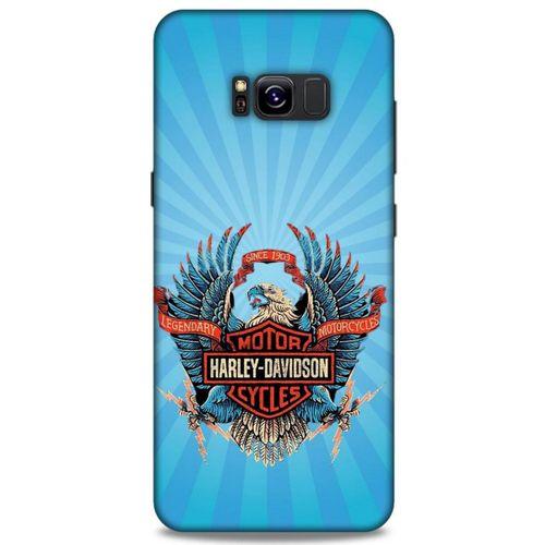 Samsung Galaxy S8 Plus Uyumlu Kılıf Motorsiklet (1) Kılıfı Harley Davidson