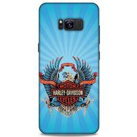 Samsung Galaxy S8 Plus Uyumlu Kılıf Motorsiklet (1) Kılıfı Harley Davidson