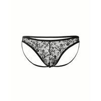 Seksi Dantelli Arkası Açık Seksi Siyah Erkek Külot