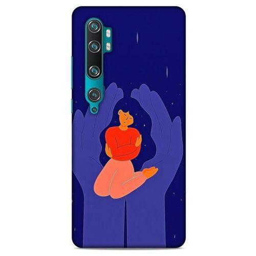 Xiaomi Mi Cc9 Pro Kılıf Depresyon (7) Telefon Kılıfı Koyu Kahverengi