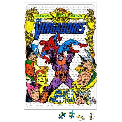 Thanos Vence Guerra Infinita Vingadores Puzzle 240 Parça