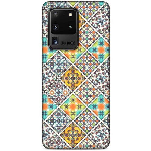 Ethnic Culture (50) Samsung Galaxy S20 Ultra Kılıf Silikon Kapak Desenli