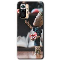 Xiaomi Redmi Note 10 Pro Kılıf Kapak - I am Groot +Hayalet Ekran Yandan Gözükmez