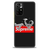 Xiaomi Redmi Note 11 Pro Plus Kılıf HD Baskılı Kılıf - Supreme + Tam Ekran Koruyucu