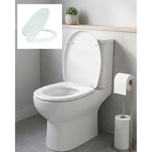 Standart Klozet Kapağı Kolay Montaj Dayanıklı Plastik Universal Uyumlu Tasarım