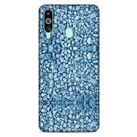 Samsung Galaxy M40 Kılıf Baskılı Özel Seri Taşlı (22) Tam Koruma Kılıfı