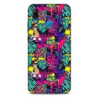 Graffitix (43) Desenli Silikon Kapak Huawei P20 Lite Kılıf