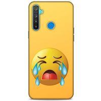 Emojix (41) Oppo Realme 5i Kılıf Silikon Kapak Desenli