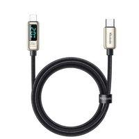 Mcdodo Ca-8811 20w Dijital Göstergeli Type-c To Lightning Pd Data-şarj Kablosu-gümüş