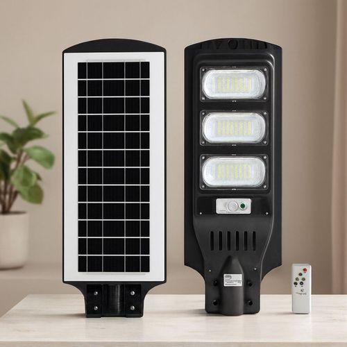 Solar Sokak Lambası 300W 6500K Sensörlü Kumandalı