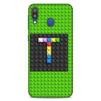 Lopard Samsung Galaxy M20 Uyumlu Kılıf BloX (32) Soft Silikon Kılıf T Harfi